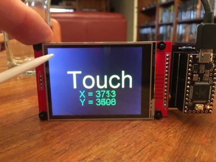 ILI9341 and XPT2046 for Teensy Touchscreen 320x240 display | Page 6 ...
