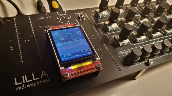 LILLA is a Teensy-based desktop multi-timbral polyphonic sampler