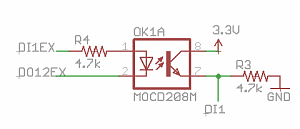 Opto isolator MOCD208 - 5v to 24v.png