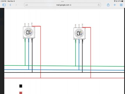 Is it possible to use a shared spi bus for addressable led’s connected ...