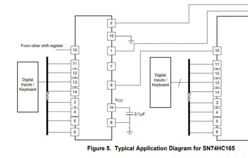 teensy 4.1 with 74hc165 register need help! | Teensy Forum