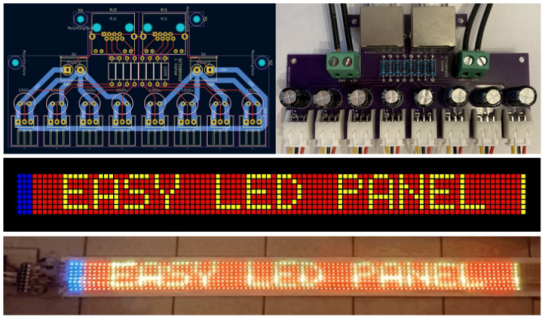 Easy LED panel wiring with custom PCB | Teensy Forum
