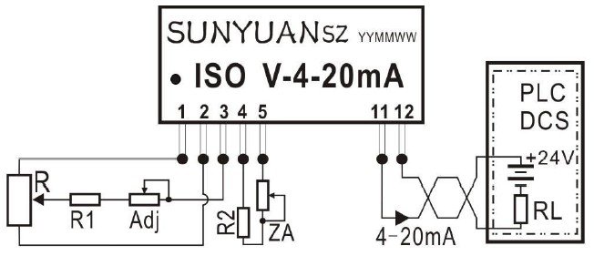 www.szsunyuan.com - ISO V-4-20mA - 4-20MA LOOP POWERED CONVERTERPJw.jpg